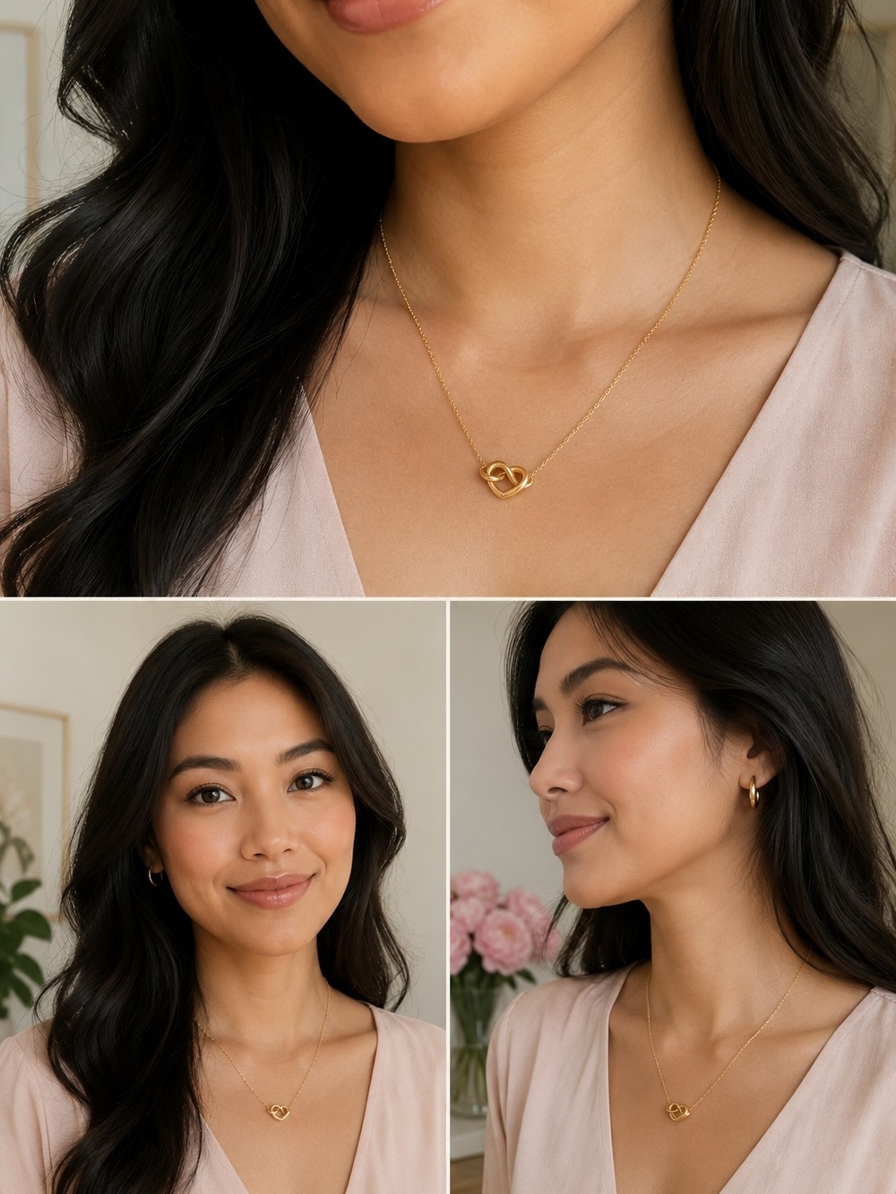 kate spade Gold Knot Pendant Necklace